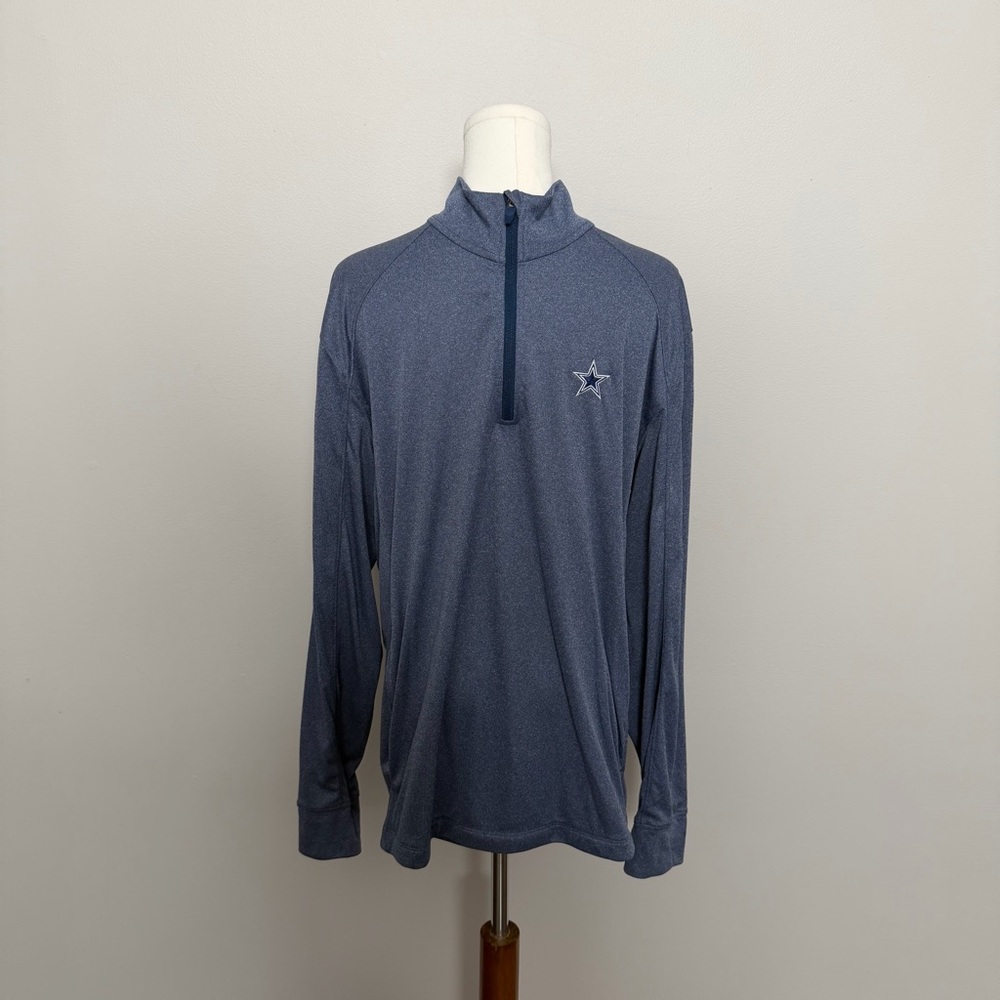 Vineyard Vines Pullover 1/4 Zip Dallas Cowboys Football Performance Athletic